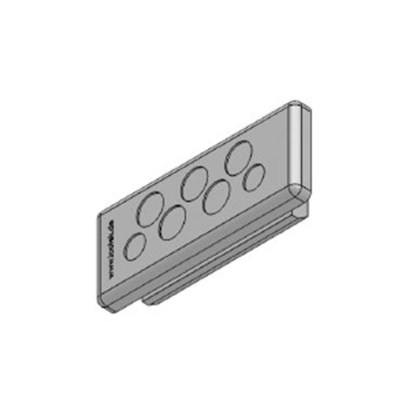Icotek KEL-DP-E 46|7 gy: Cable Entry Plate – 43585