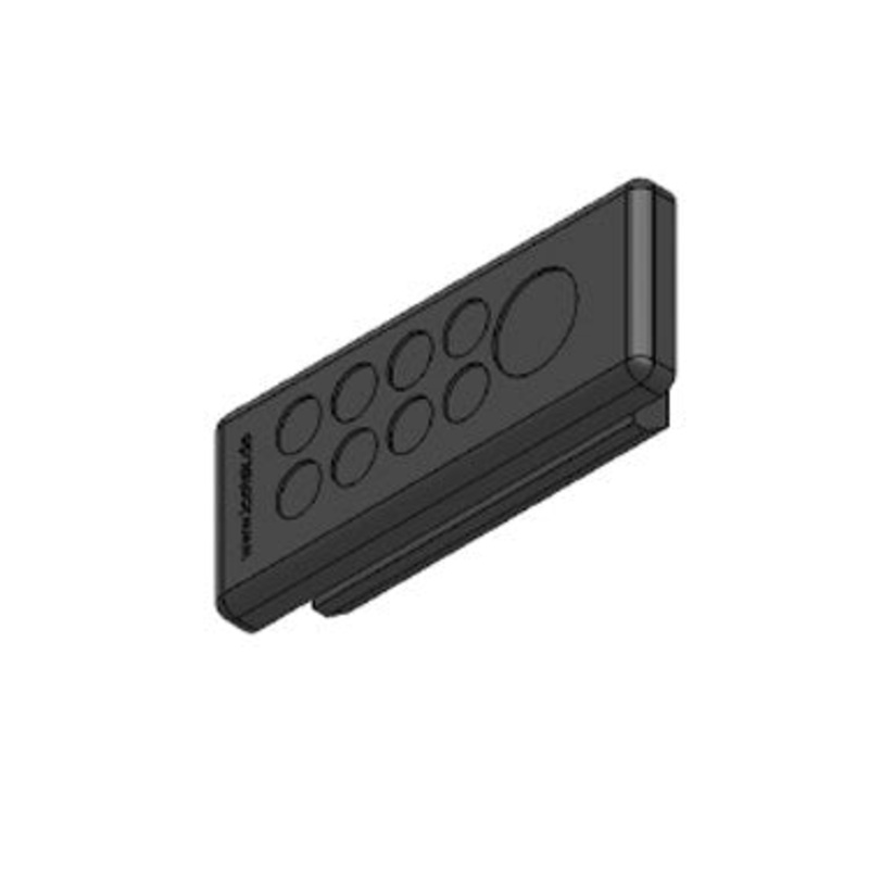 Icotek KEL-DP-E 46|9 bk: Cable Entry Plate – 50587