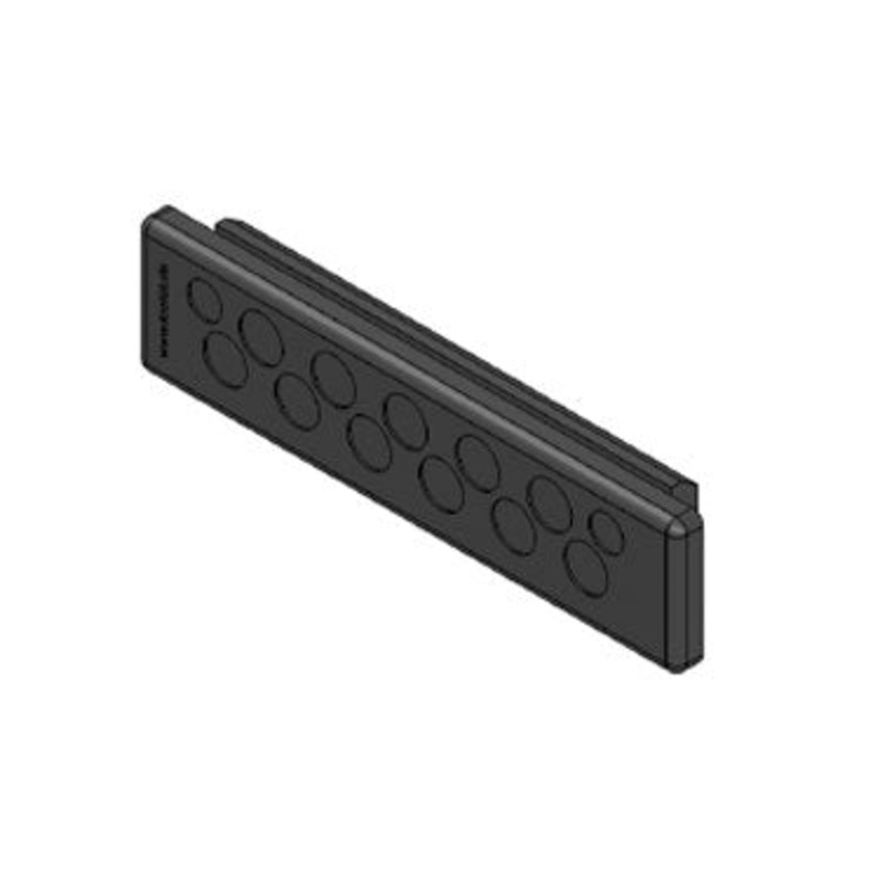 Icotek KEL-DP-E 86|13 bk: Cable Entry Plate – 50581