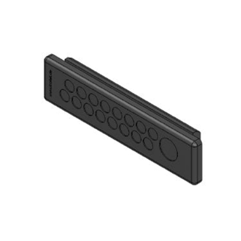Icotek KEL-DP-E 86|17 bk: Cable Entry Plate – 50583