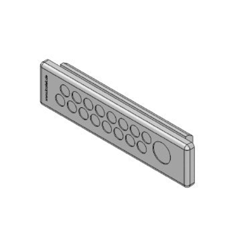 Icotek KEL-DP-E 86|17 gy: Cable Entry Plate – 43583