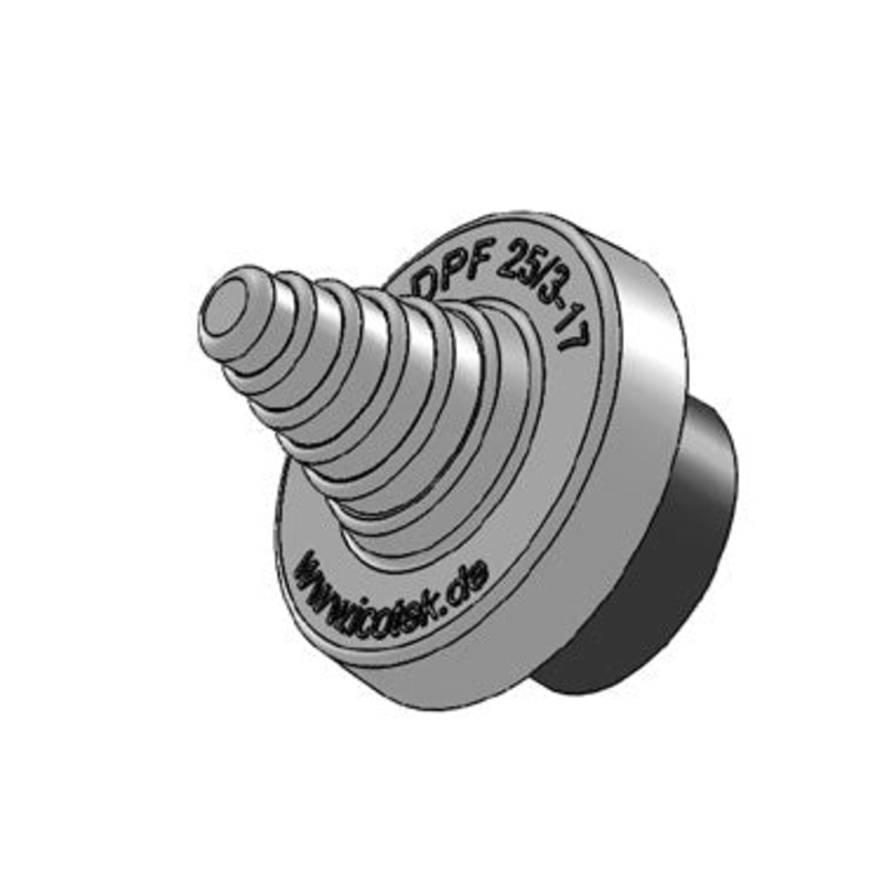 Icotek KEL-DPF 25|37 gy: Cable Entry Grommet for Supply Cables – 42652