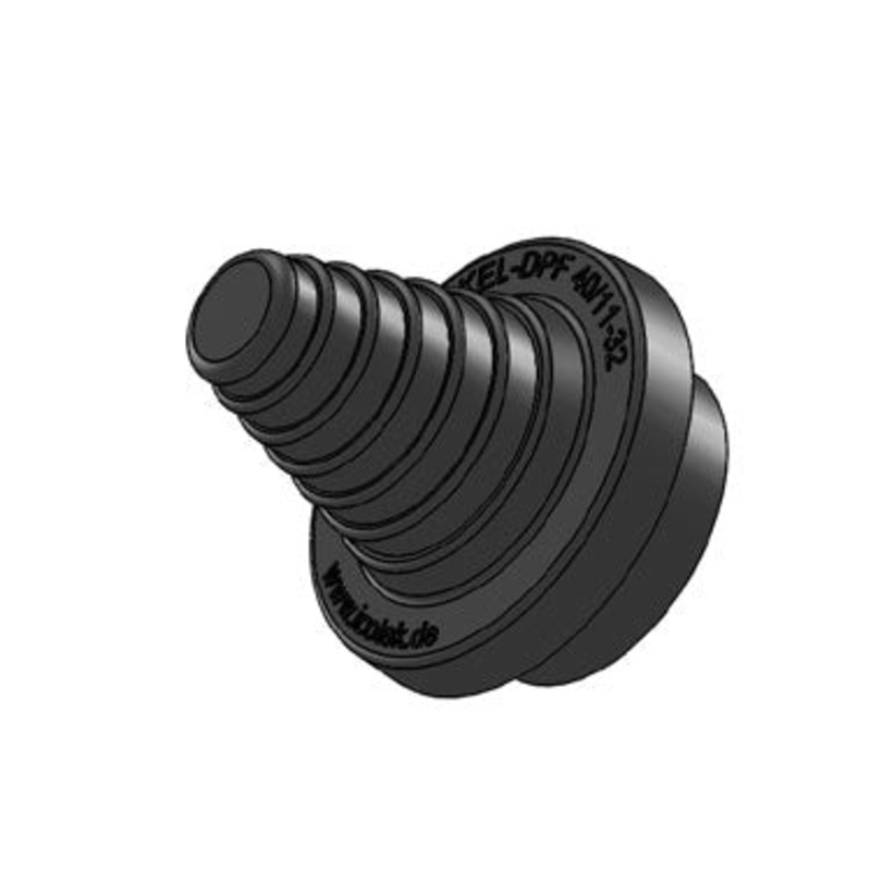 Icotek KEL-DPF 40|11-32 bk: Cable Entry Grommet for Supply Cables – 50654