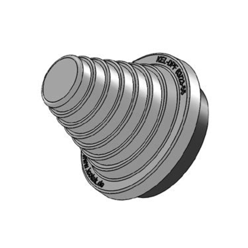 Icotek KEL-DPF 63|235 gy: Cable Entry Grommet for Supply Cables – 42656