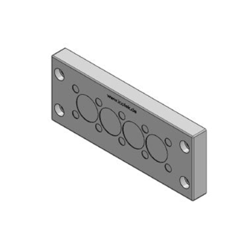 Icotek KEL-DPZ 24|14 gy: Cable Entry Plate – 43700