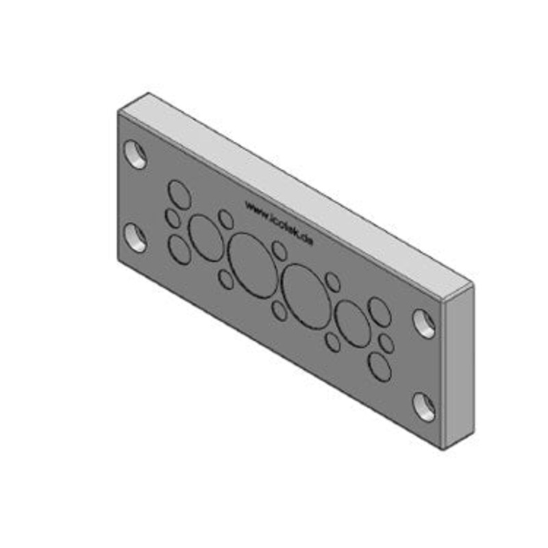 Icotek KEL-DPZ 24|16 gy: Cable Entry Plate – 43725