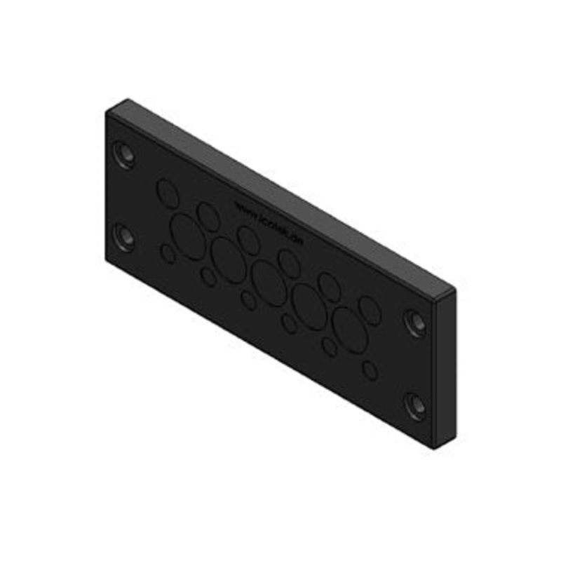 Icotek KEL-DPZ 24|17 bk: Cable Entry Plate – 50705