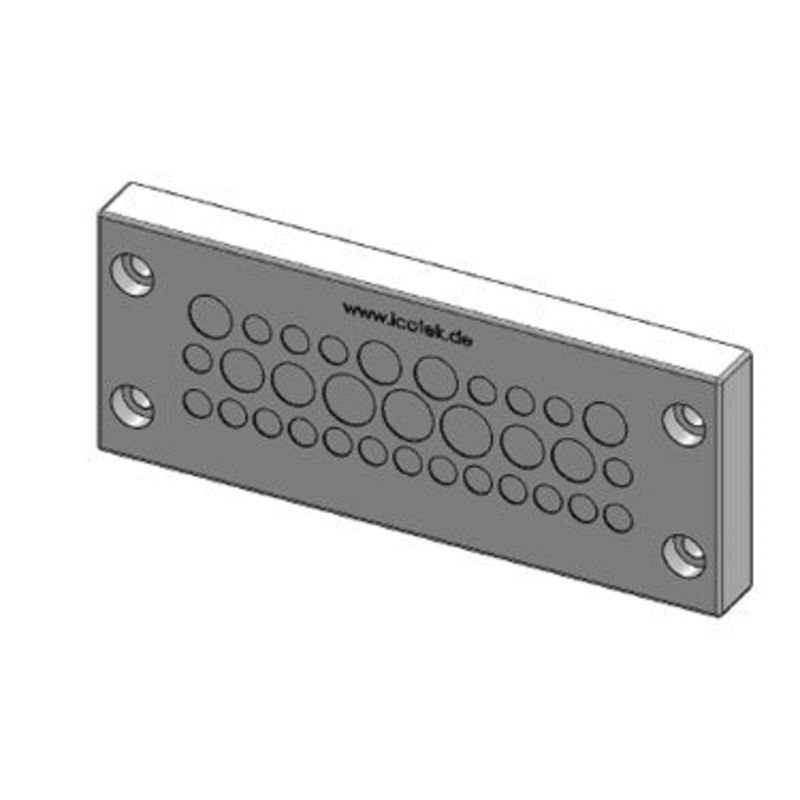 Icotek KEL-DPZ 24|32 gy: Cable Entry Plate – 43730