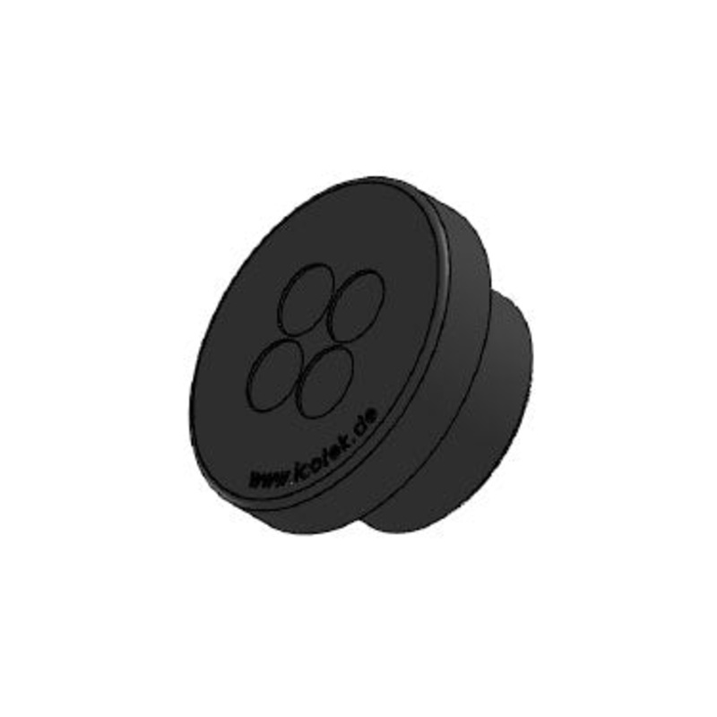 Icotek KEL-DPZ 32|4-2 bk: Round Cable Entry Plate – 50733