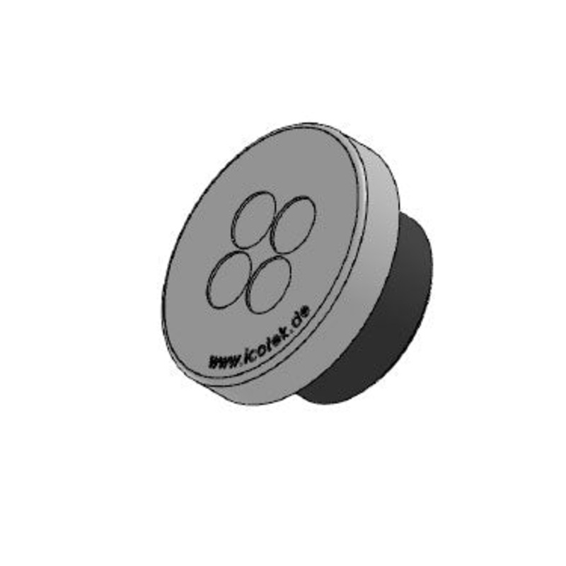 Icotek KEL-DPZ 32|4-2 gy: Round Cable Entry Plate – 43733
