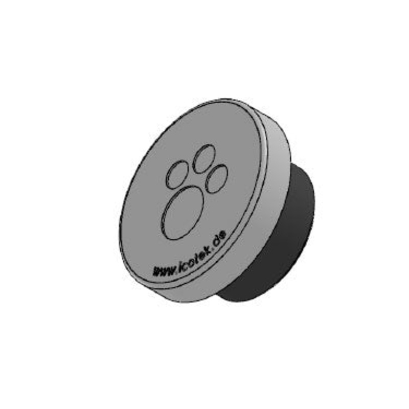 Icotek KEL-DPZ 32|4 gy: Round Cable Entry Plate – 43732