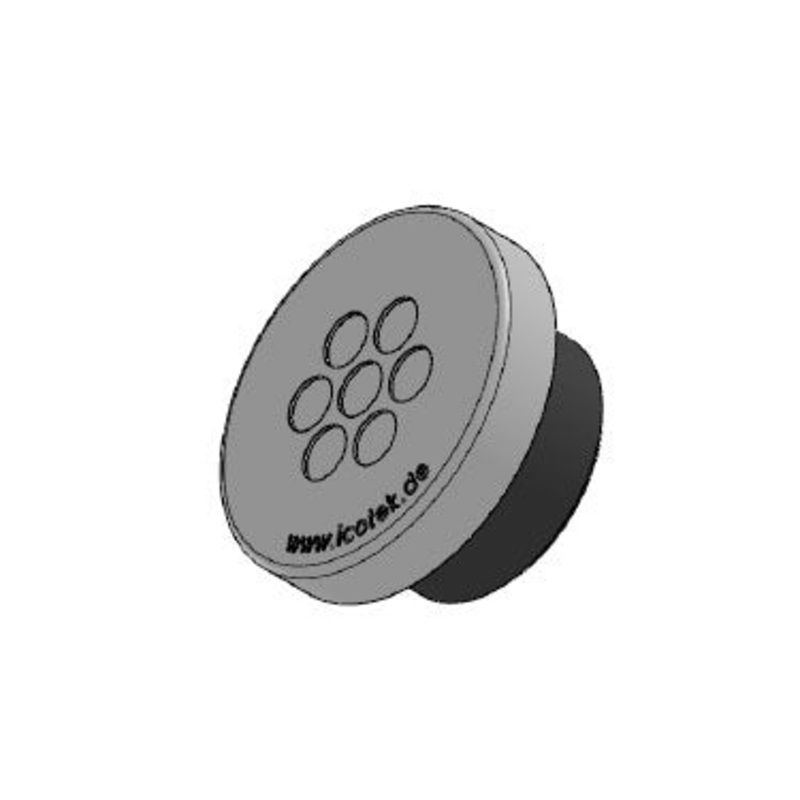 Icotek KEL-DPZ 32|7 gy: Round Cable Entry Plate – 43734
