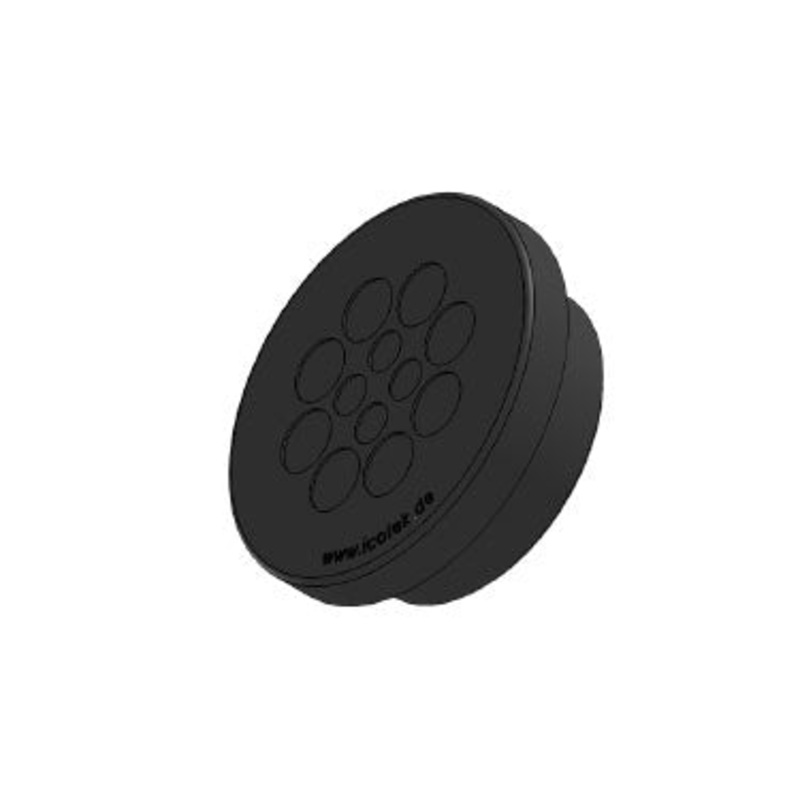 Icotek KEL-DPZ 50|12 bk: Round Cable Entry Plate – 50752