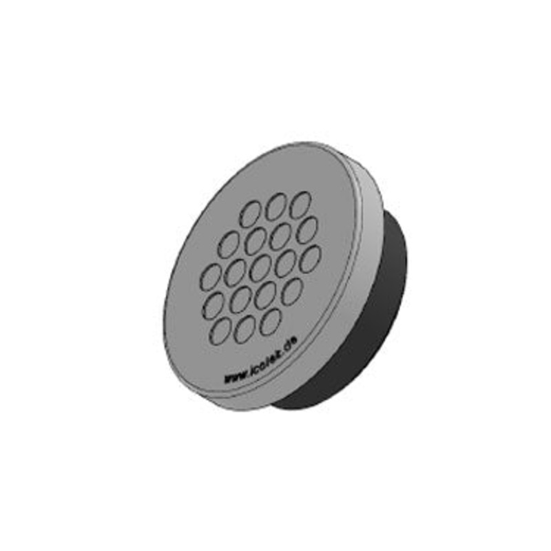 Icotek KEL-DPZ 50|19 gy: Round Cable Entry Plate – 43758
