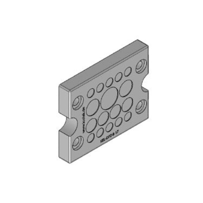 Icotek KEL-DPZ-B 17 gy: Cable Entry Plate – 43796