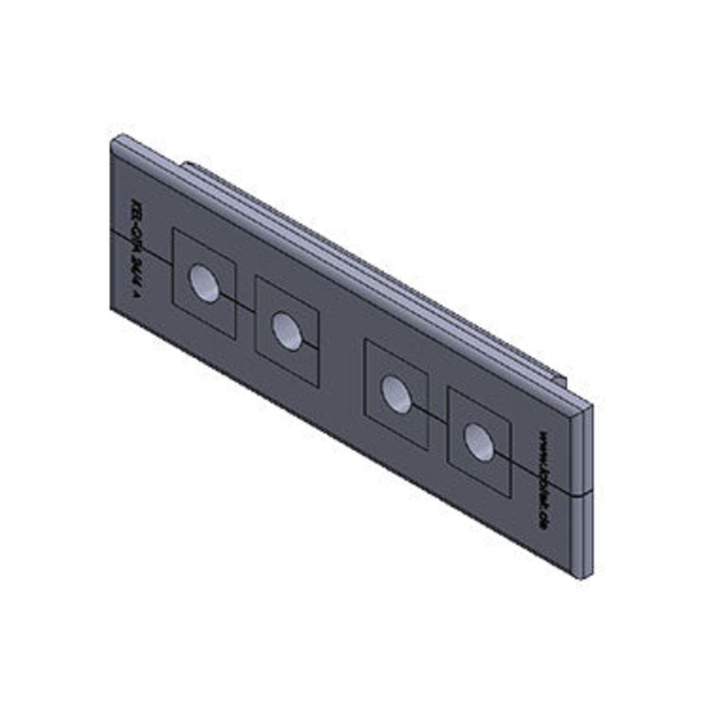 Icotek KEL-QTA 24|4 A: Pluggable Cable Entry Frame – 43644