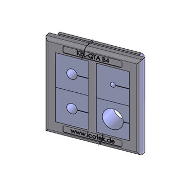 Icotek KEL-QTA-B4 A: Pluggable Cable Entry Frame – 43660