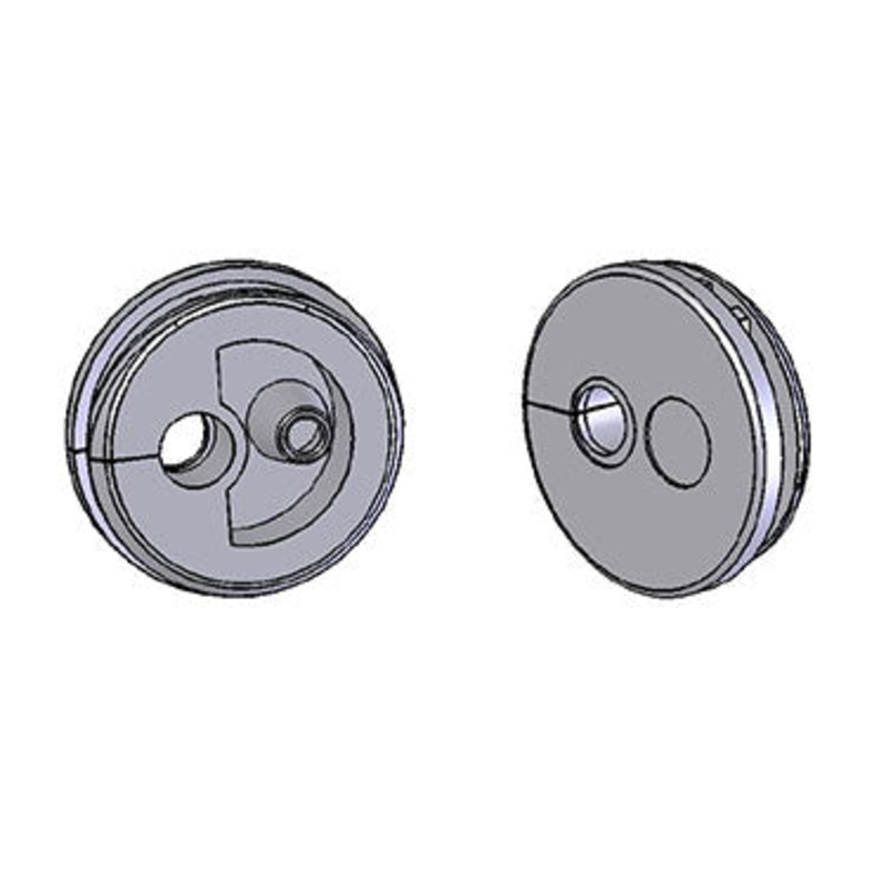 Icotek KEL-QTE 20|5: Pluggable Cable Entry Frame, Round – 43415