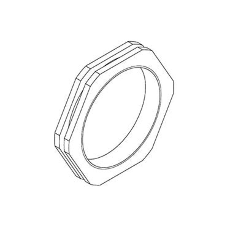 Icotek KGM 50 bk: Hexagonal Locknut – 52287