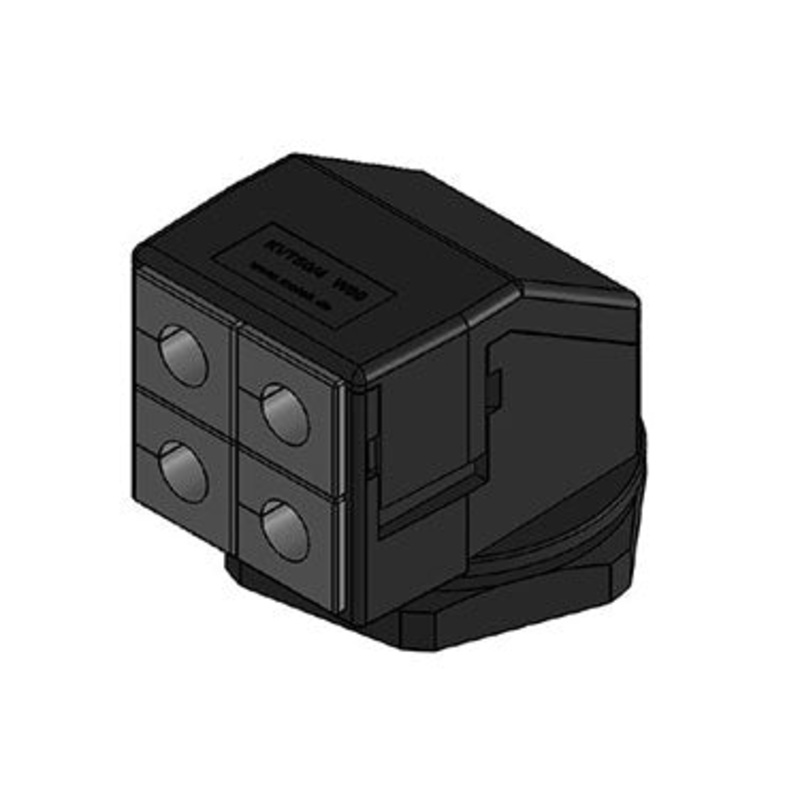 Icotek KVT 50|4-W90 bk: Split Cable Gland 90 Degree Angle – 45426