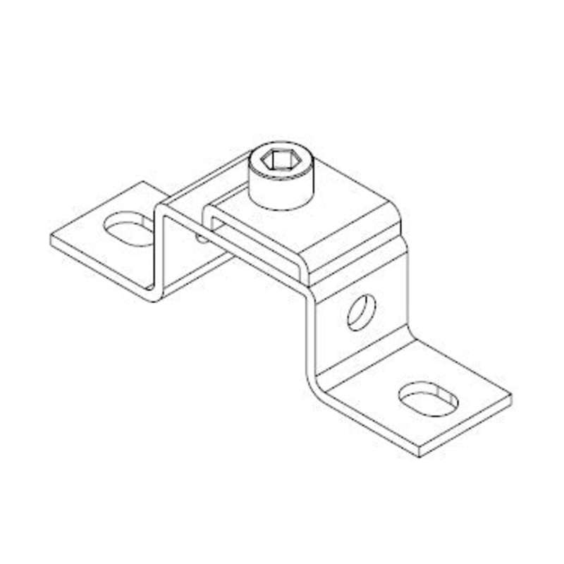 Icotek MF-B20 + Clip: Mounting Feet for DIN Rails and Bus Bars – 36002