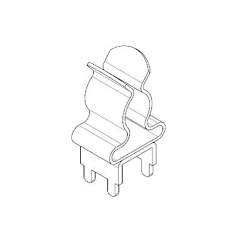 Icotek PCB-4-V-6.8|SKL 6-8: EMC Shield Clamp for Printed Circuit Boards – 36650.3