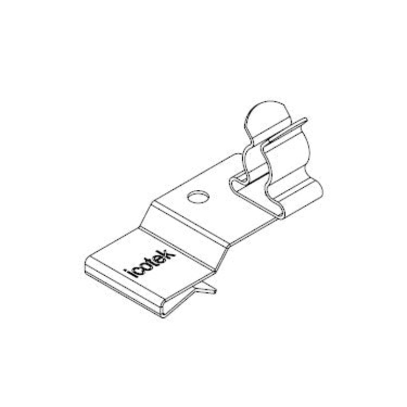 Icotek PFK2-A|SKL 03: Pluggable EMC Double Shield Clamp – 36780.03