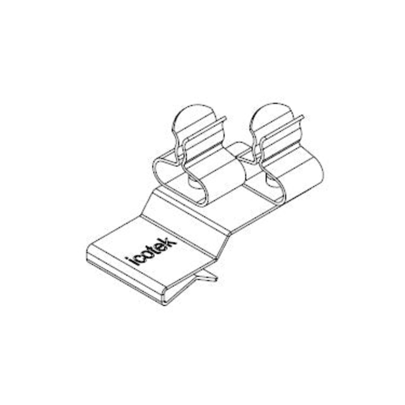 Icotek PFK2-A|SKL 11: Pluggable EMC Double Shield Clamp – 36780.11