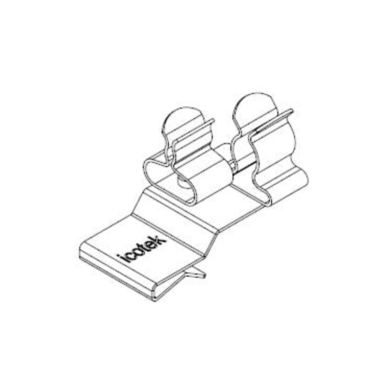 Icotek PFK2-A|SKL 13: Pluggable EMC Double Shield Clamp – 36780.13