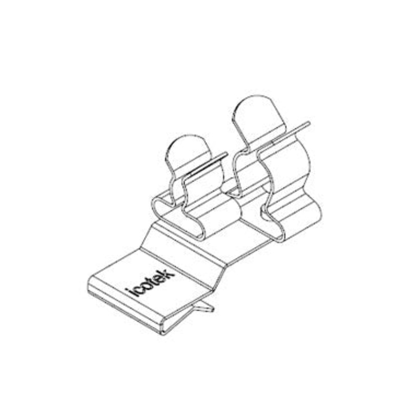 Icotek PFK2-A|SKL 24: Pluggable EMC Double Shield Clamp – 36780.24