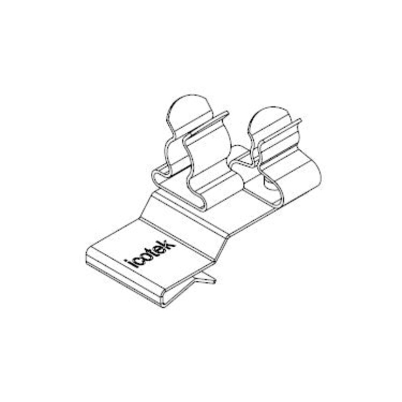 Icotek PFK2-A|SKL 31: Pluggable EMC Double Shield Clamp – 36780.31