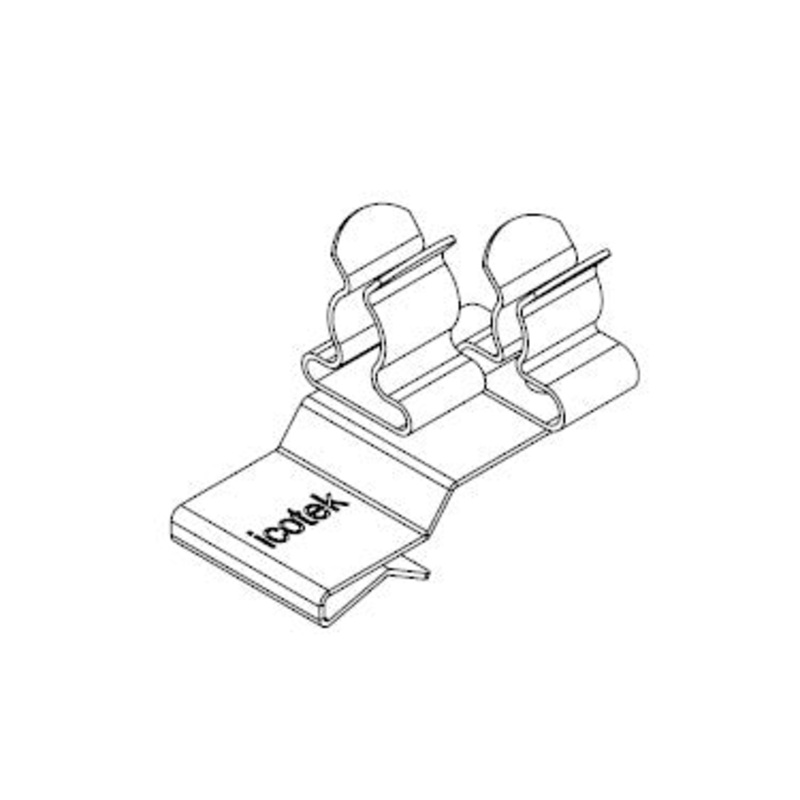 Icotek PFK2-A|SKL 32: Pluggable EMC Double Shield Clamp – 36780.32