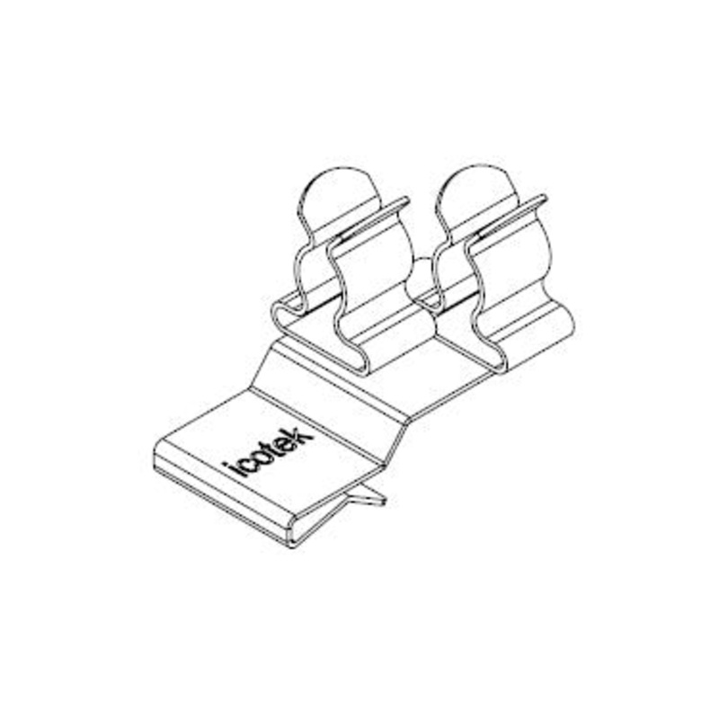 Icotek PFK2-A|SKL 33: Pluggable EMC Double Shield Clamp – 36780.33