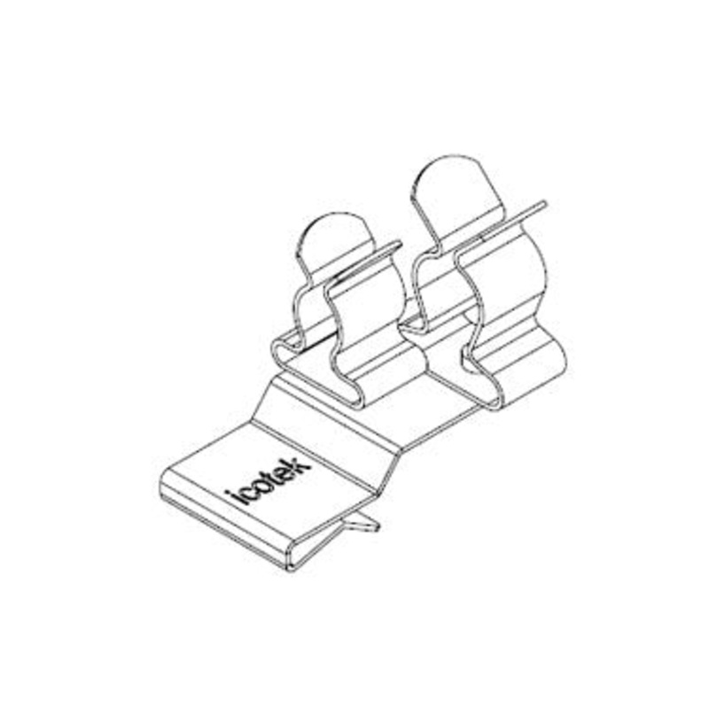 Icotek PFK2-A|SKL 34: Pluggable EMC Double Shield Clamp – 36780.34