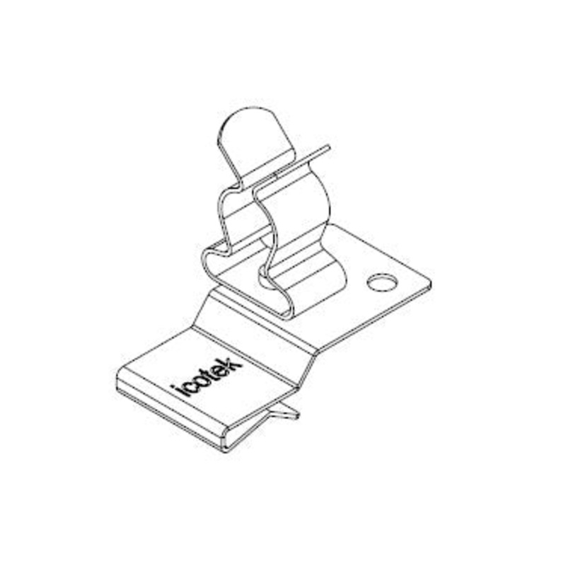 Icotek PFK2-A|SKL 40: Pluggable EMC Double Shield Clamp – 36780.40