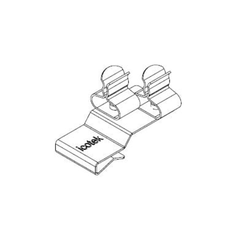 Icotek PFK2-B|SKL 11: Pluggable EMC Double Shield Clamp – 36784.11