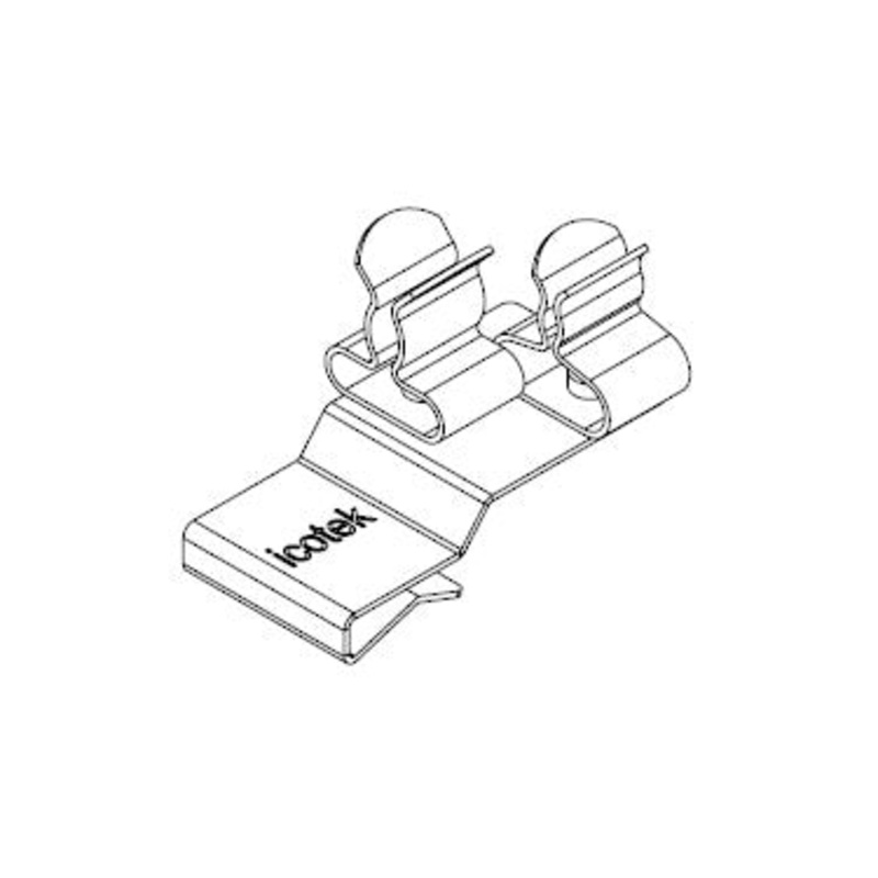 Icotek PFK2-B|SKL 21: Pluggable EMC Double Shield Clamp – 36784.21