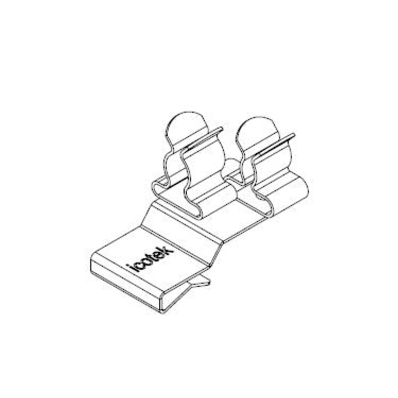 Icotek PFK2-B|SKL 32: Pluggable EMC Double Shield Clamp – 36784.32