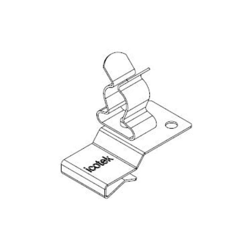Icotek PFK2-B|SKL 40: Pluggable EMC Double Shield Clamp – 36784.40