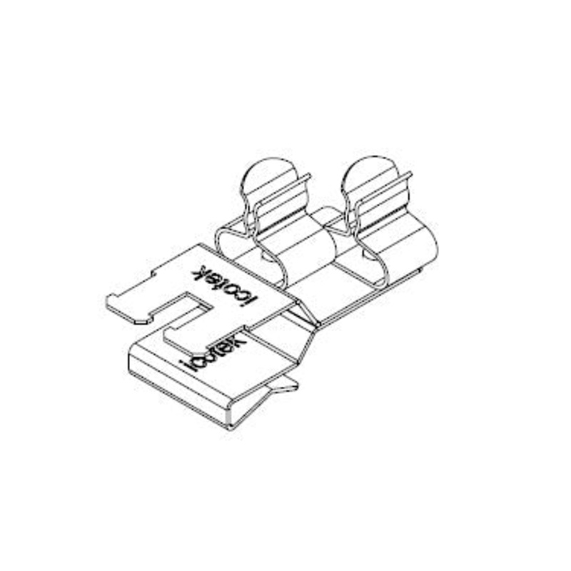 Icotek PFKZ2-A|SKL 11: Pluggable EMC Double Shield Clamp – 36781.11