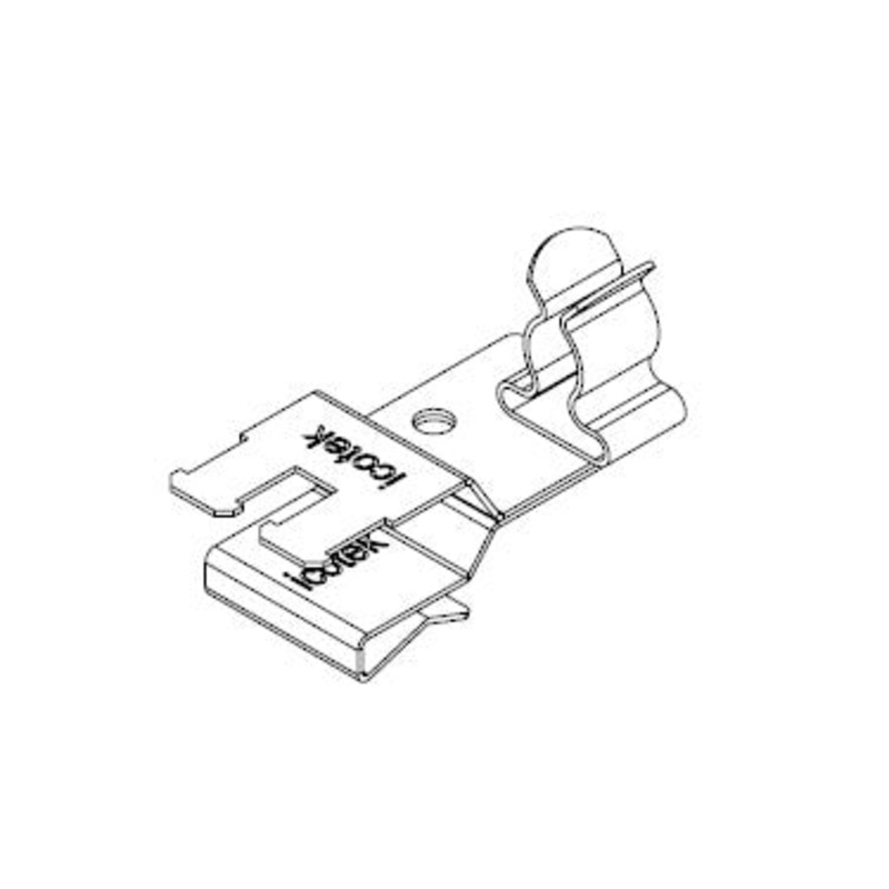 Icotek PFKZ2-B|SKL 03: Pluggable EMC Double Shield Clamp – 36785.03