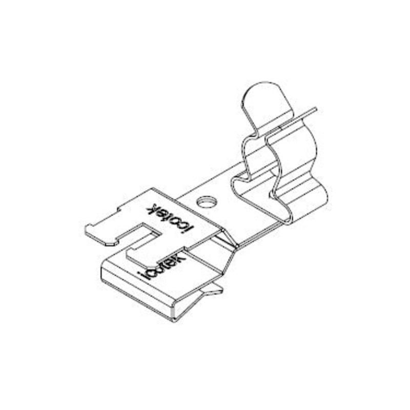 Icotek PFKZ2-B|SKL 03: Pluggable EMC Double Shield Clamp – 36785.04