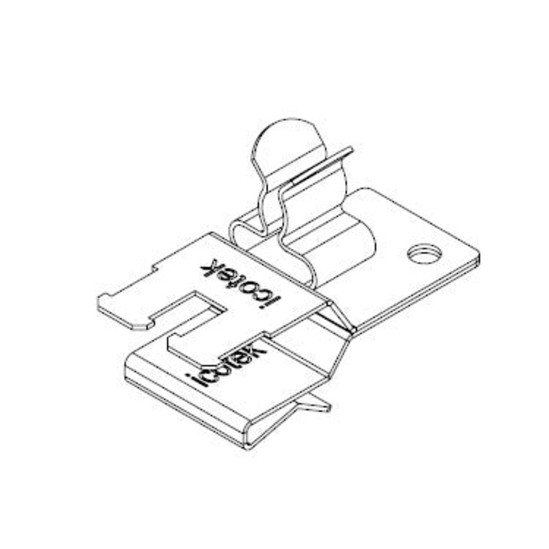 Icotek PFKZ2-B|SKL 20: Pluggable EMC Double Shield Clamp – 36785.20
