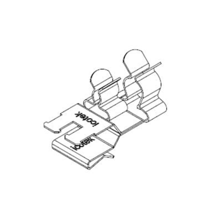 Icotek PFKZ2-B|SKL 24: Pluggable EMC Double Shield Clamp – 36785.24