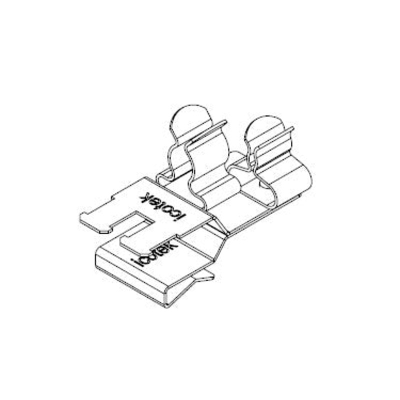 Icotek PFKZ2-B|SKL 31: Pluggable EMC Double Shield Clamp – 36785.31