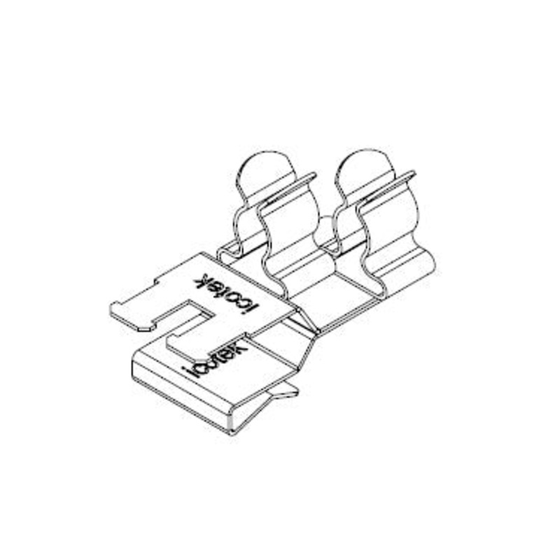 Icotek PFKZ2-B|SKL 33: Pluggable EMC Double Shield Clamp – 36785.33
