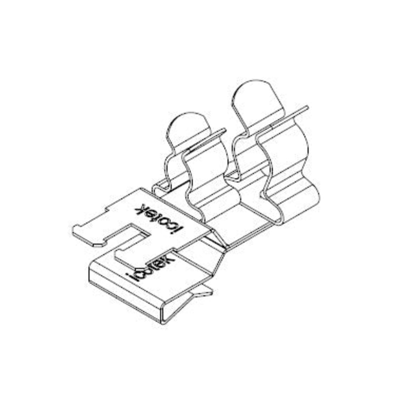 Icotek PFKZ2-B|SKL 34: Pluggable EMC Double Shield Clamp – 36785.34