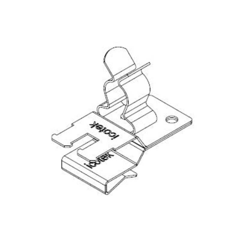 Icotek PFKZ2-B|SKL 40: Pluggable EMC Double Shield Clamp – 36785.40
