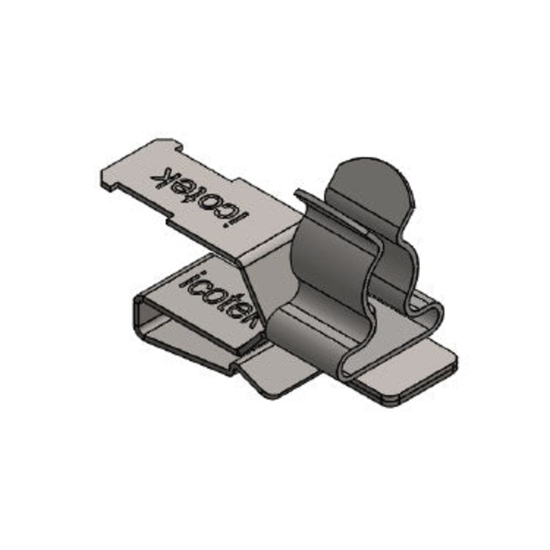 Icotek PFSZ|SKL 6-8: EMC Shield Clamp for Bus Bar – 36787.3