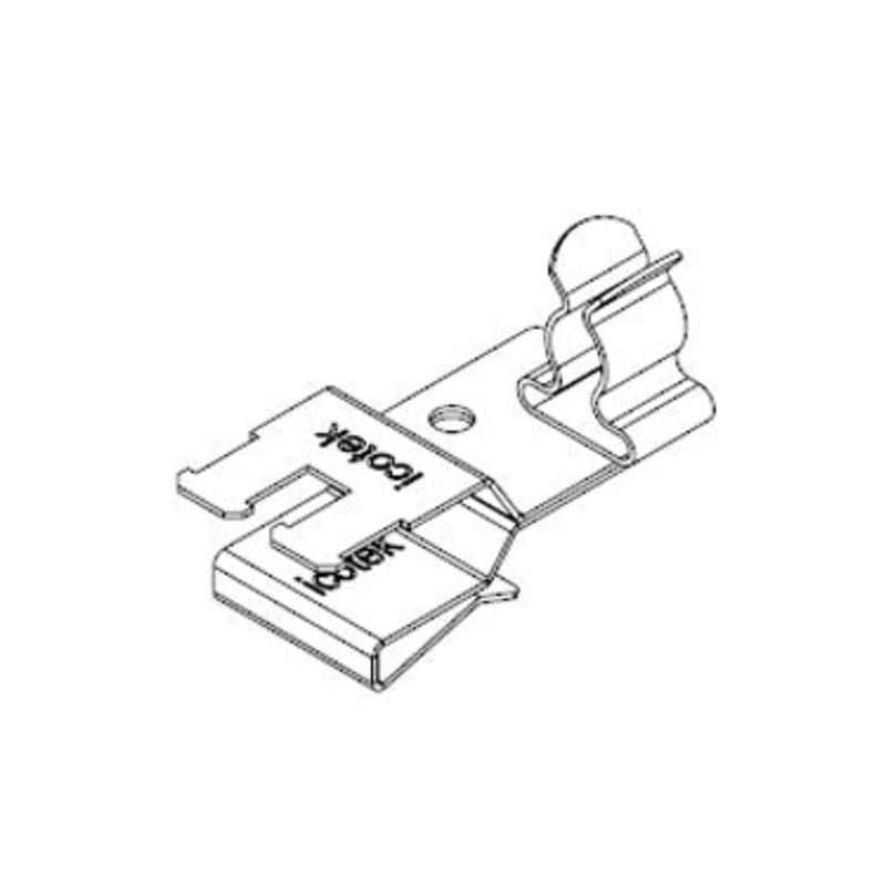Icotek PFSZ2|SKL 03: EMC Double Shield Clamp for Bus Bar – 36789.03